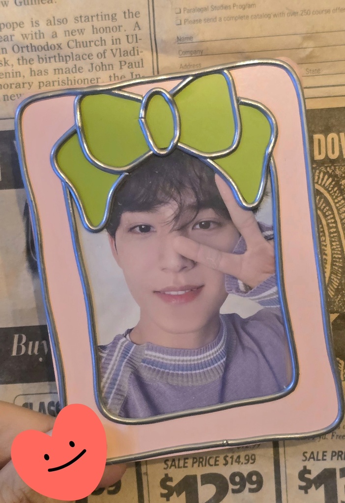 リボン フォトカードのおうち/フォトカードケース