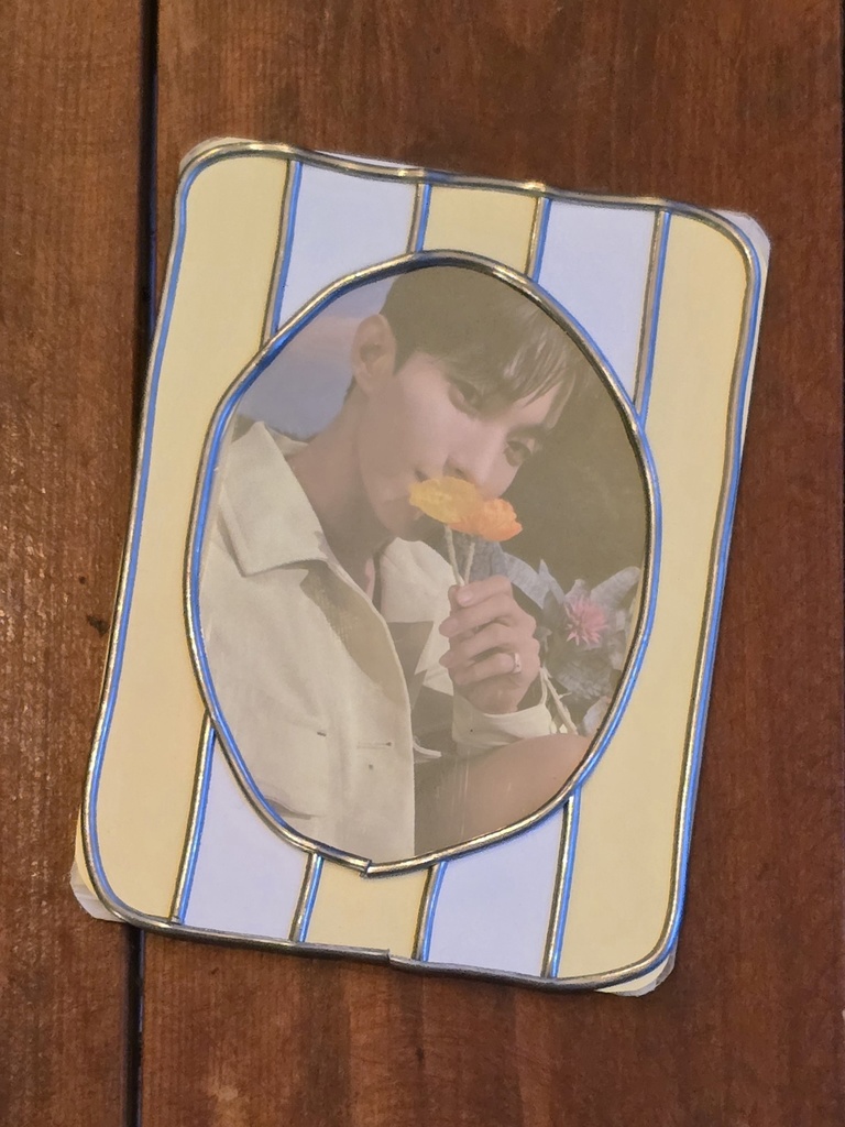 ストライプ フォトカードのおうち/フォトカードケース