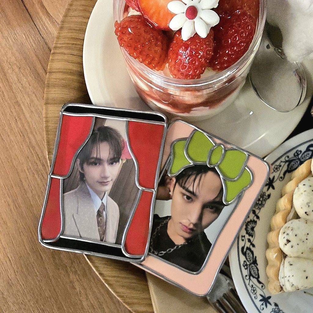 ストライプ フォトカードのおうち/フォトカードケース