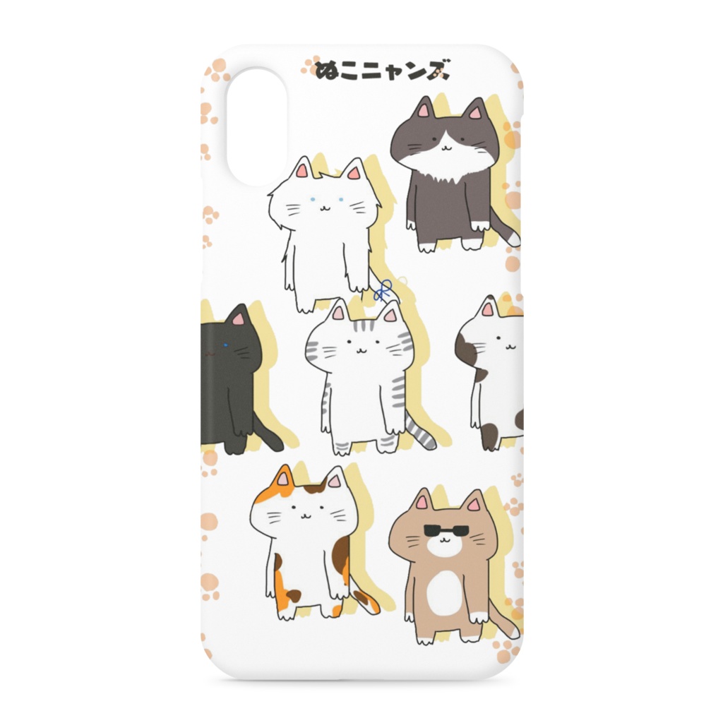 ぬこニャンズ　iPhoneケース（X/XS）