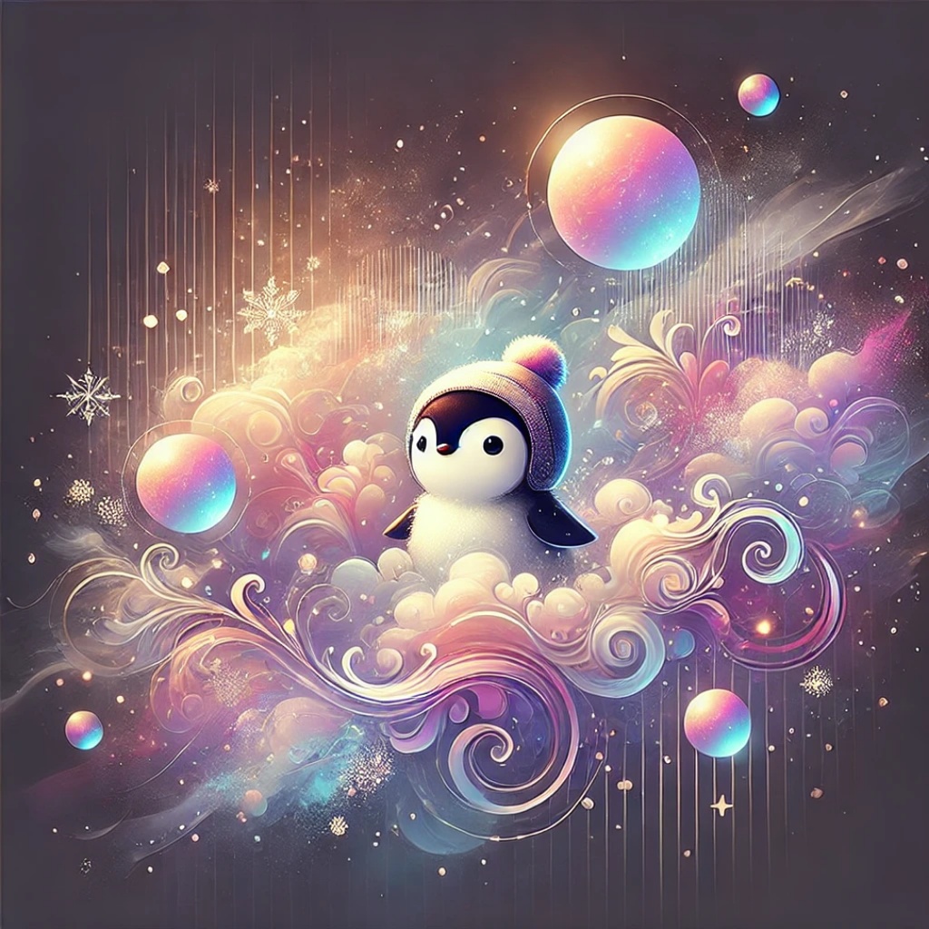 幻想的なペンギン🐧デザイン15枚選✨