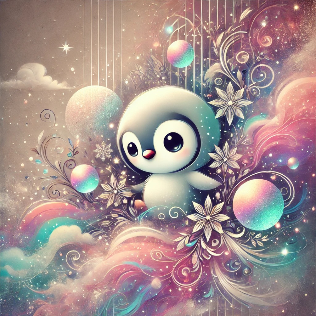 幻想的なペンギン🐧デザイン15枚選✨