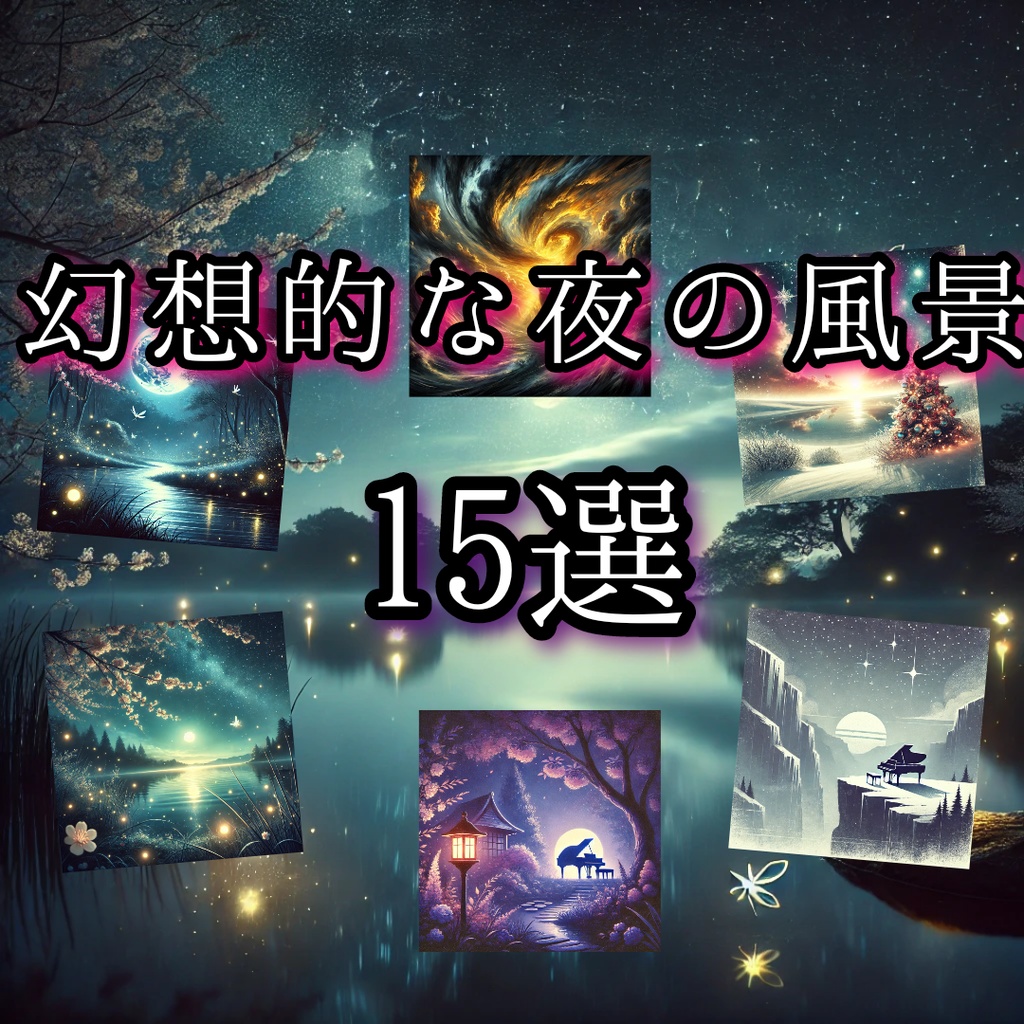 夜に溶ける幻想的な風景15選