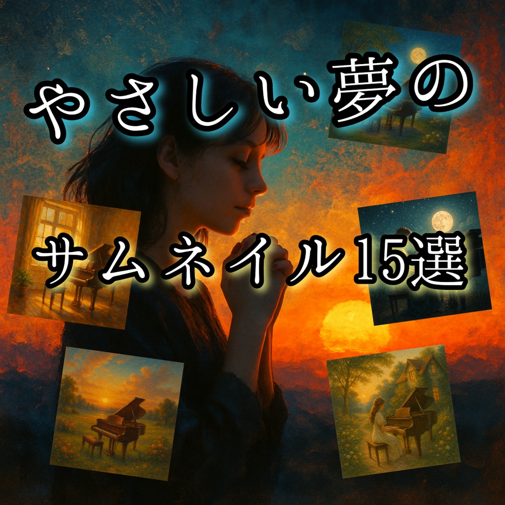 月夜に響く静寂🌙幻想サムネイル15選