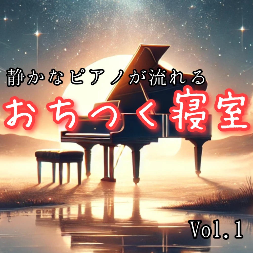 夜に寄り添うピアノBGM🎹Vol.1✨おちつく寝室😌