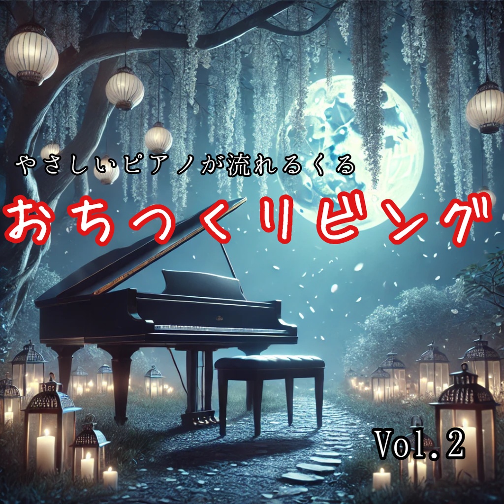 夜に寄り添うピアノBGM集🎹Vol.2✨おちつくリビング😌