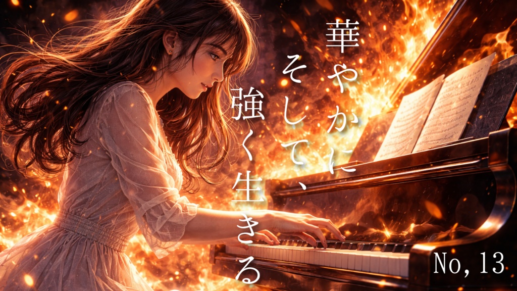 心がほどける華やかなピアノの時間｜ロマン派風オリジナル曲