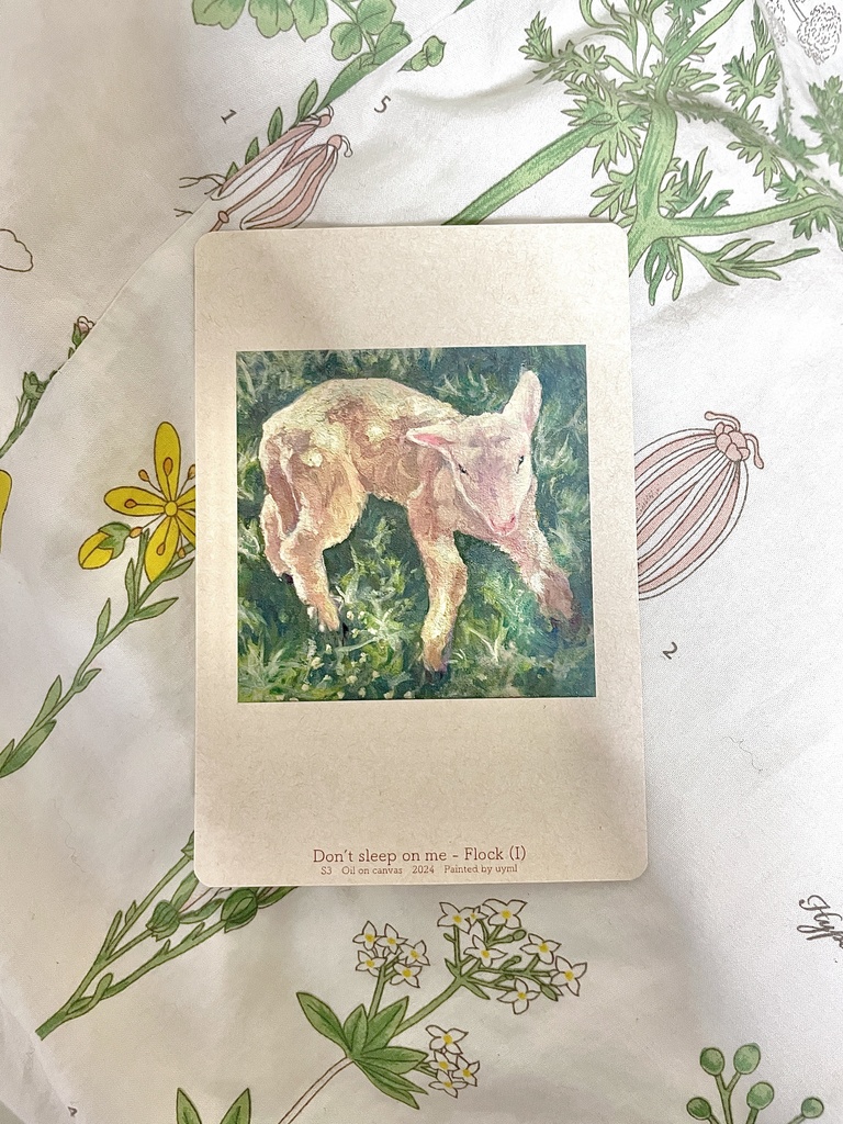 ポストカード『Don't sleep on me - Flock(I)』