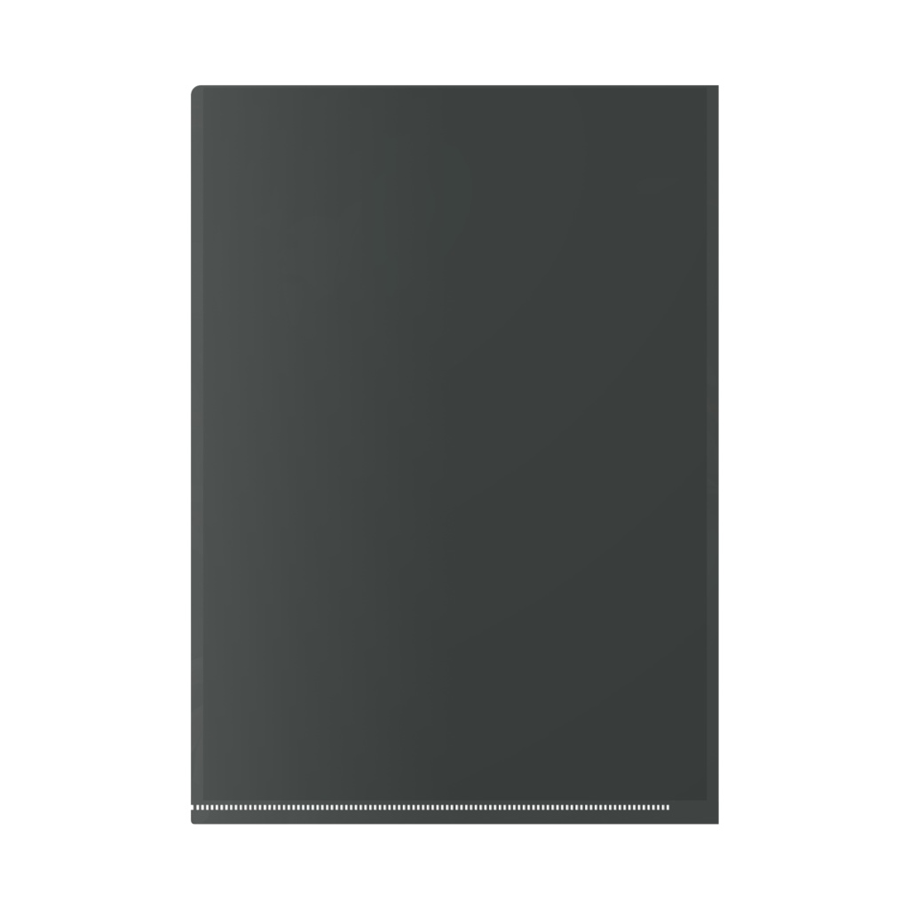 人差指クリアファイル