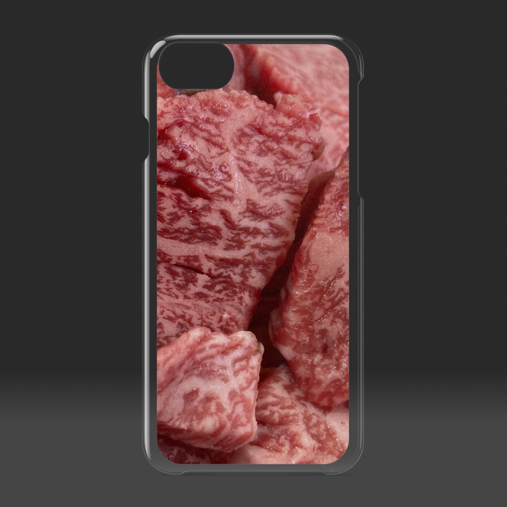 やったぜ牛肉iPhoneケース
