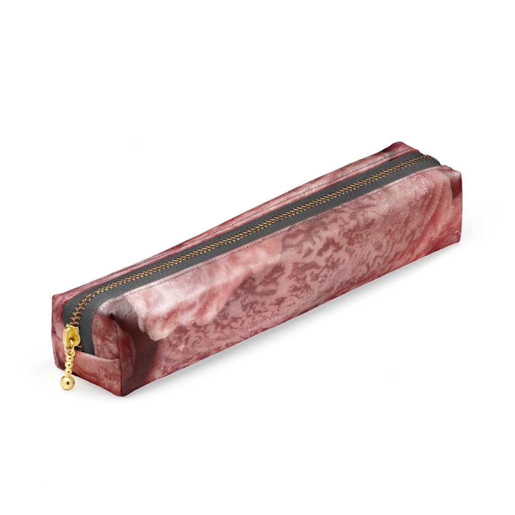 やったぜ牛肉 ペンケース
