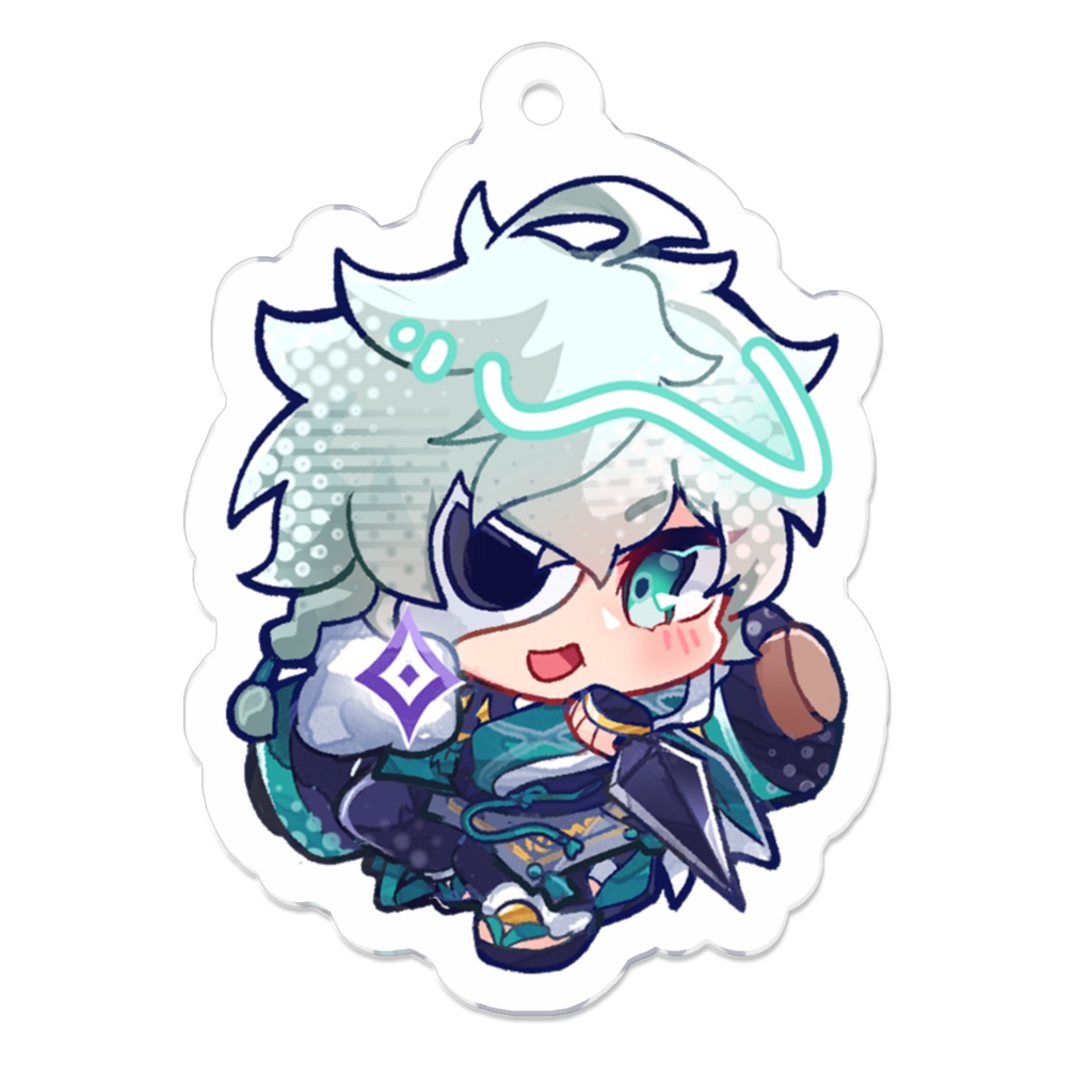 【非公式】叢雲カゲツ パーペキヒーロー アクリルキーホルダー