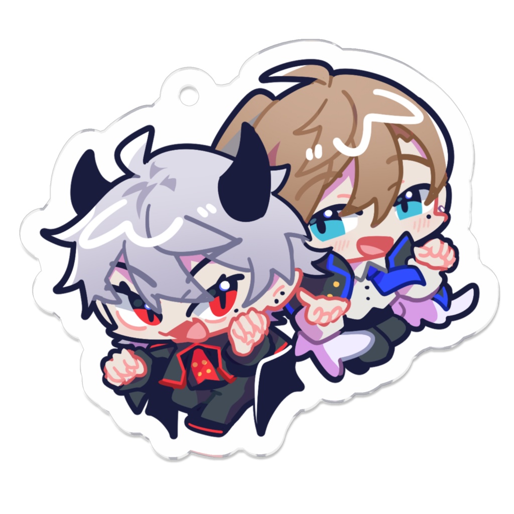 【非公式】ChroNoiR ダイダイダイダイダイキライ アクリルキーホルダー