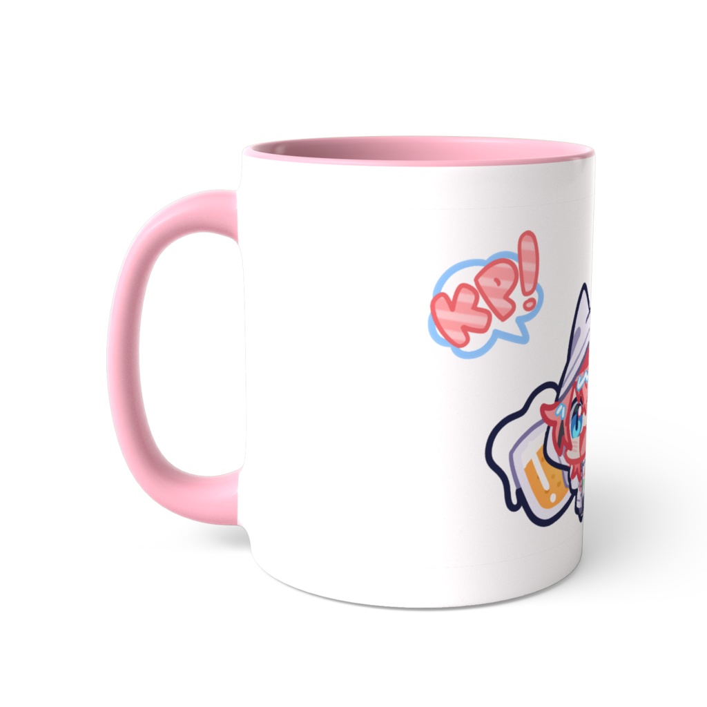 【非公式】KP !! 赤城ウェン ツートンカラーマグカップ