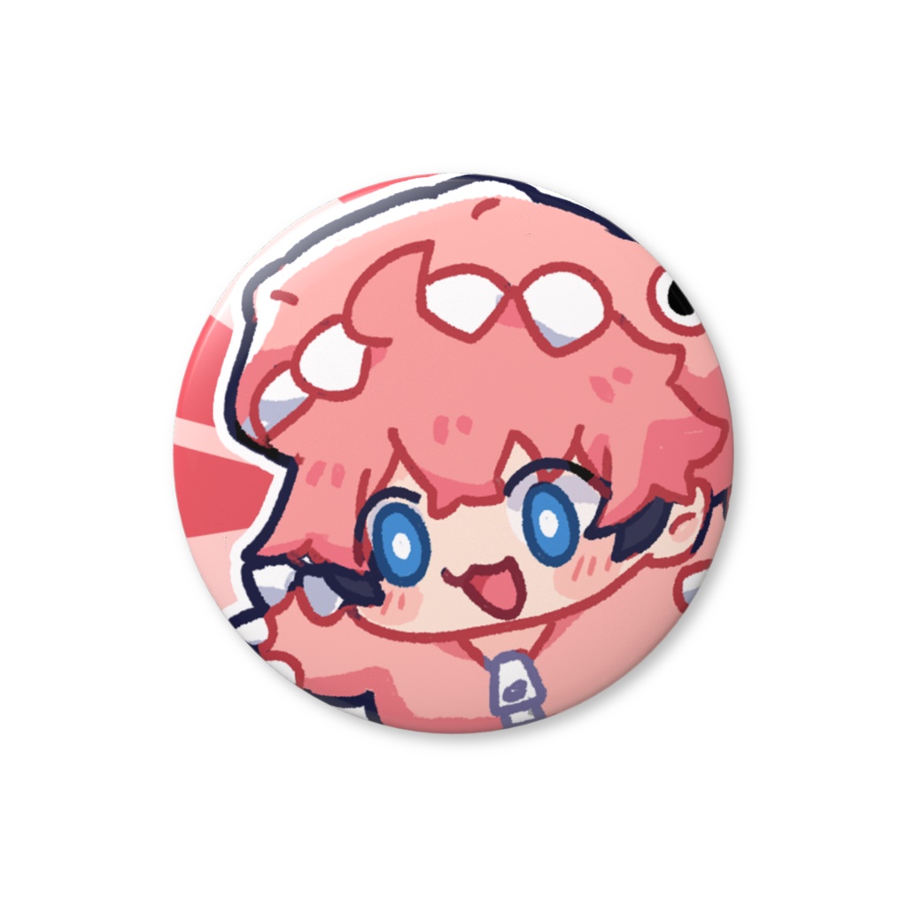 【非公式】赤城ウェン 缶バッジ- 32mm