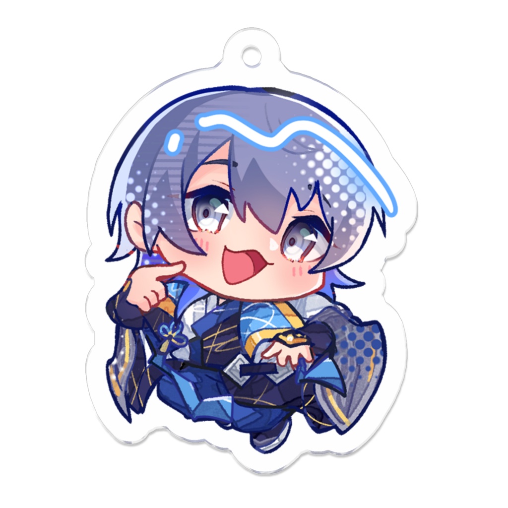 【非公式】小柳ロウ パーペキヒーロー アクリルキーホルダー