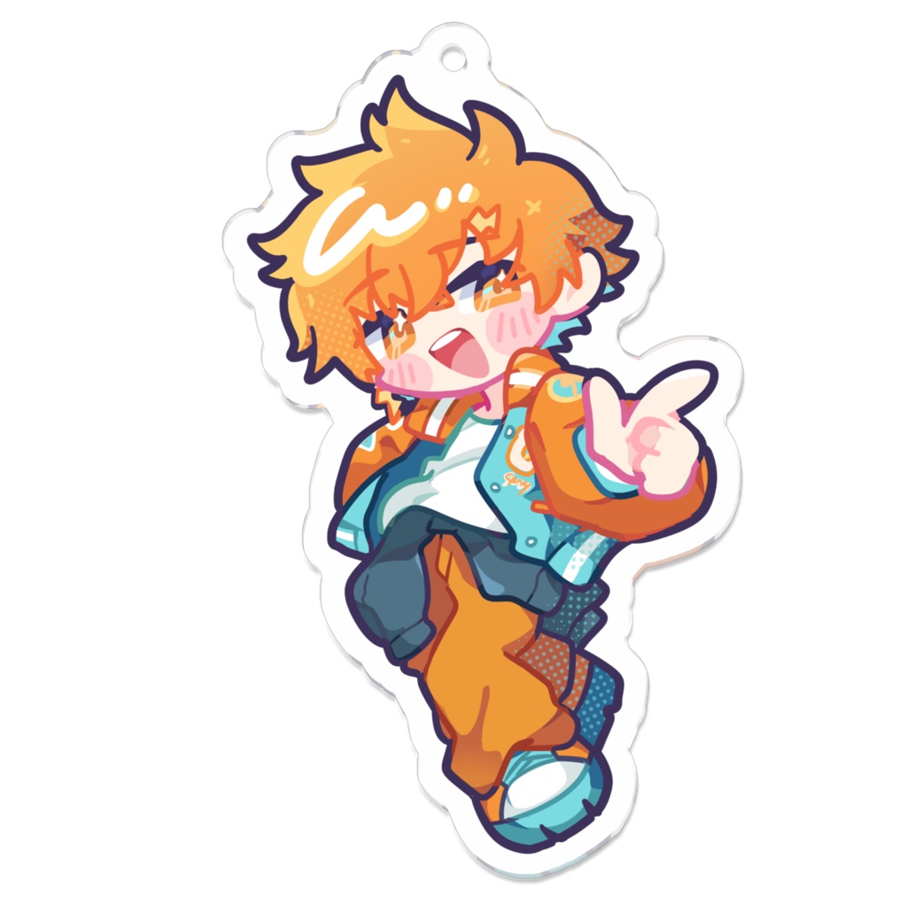 【非公式】宇佐美リト #リトテツ Seaside Holiday アクリルキーホルダー