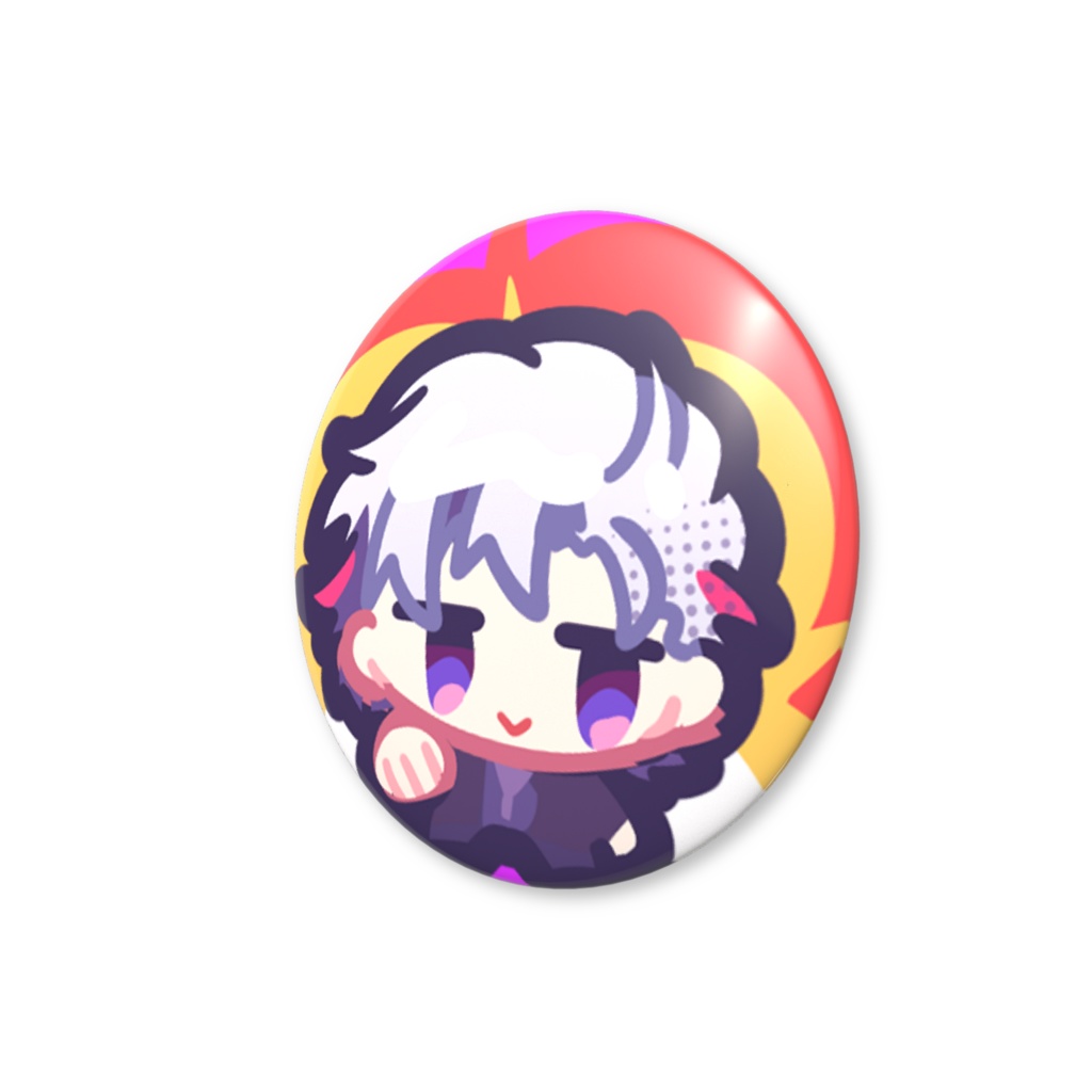 【非公式】不破湊一旦ステイ Tonight 25mm 缶バッジ