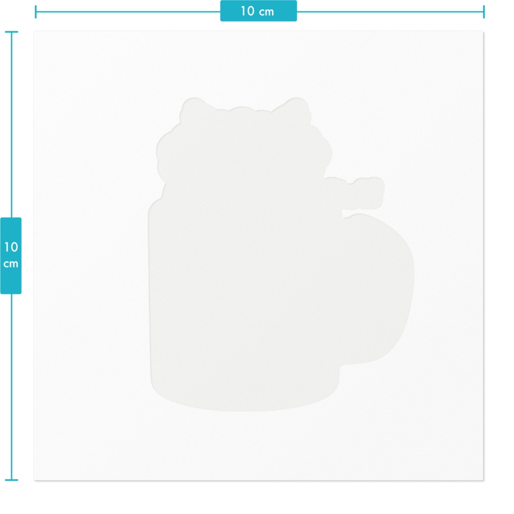 えきたいゆるきゃらホッピのステッカー