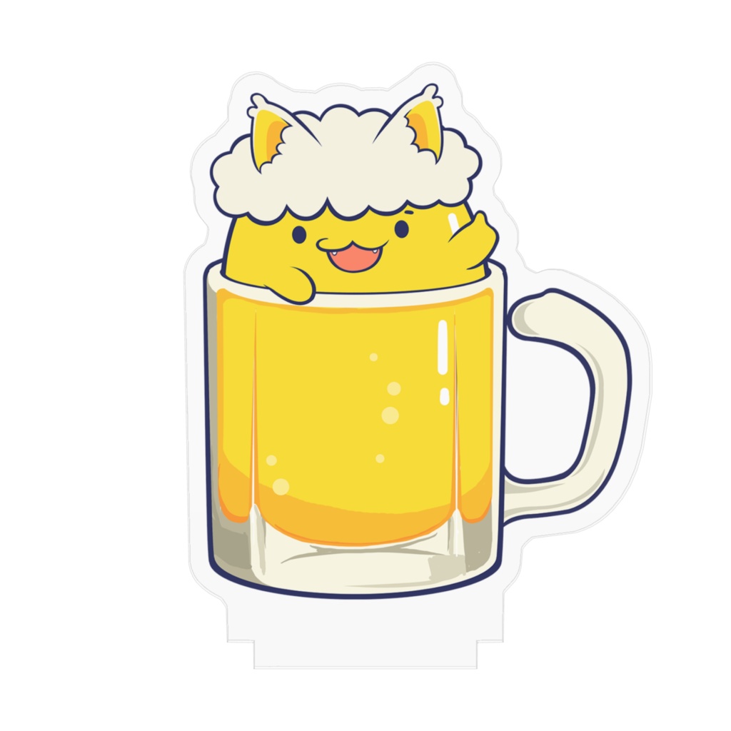 えきたいゆるきゃらホッピのアクリルフィギュア