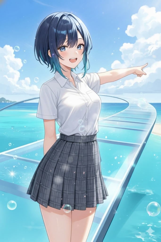 一夏のときめき 美ら海の雪 常冬に咲く向日葵 あなたと見た 空を泳ぐジンベエザメ デモ版