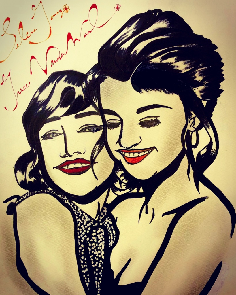 Grace Vanderwaal with Selena Gomez