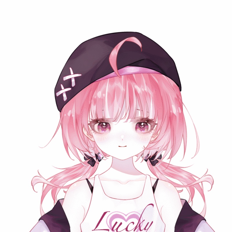 【Live2Dモデル】ピンク系少女【無料試す】【VTS対応】