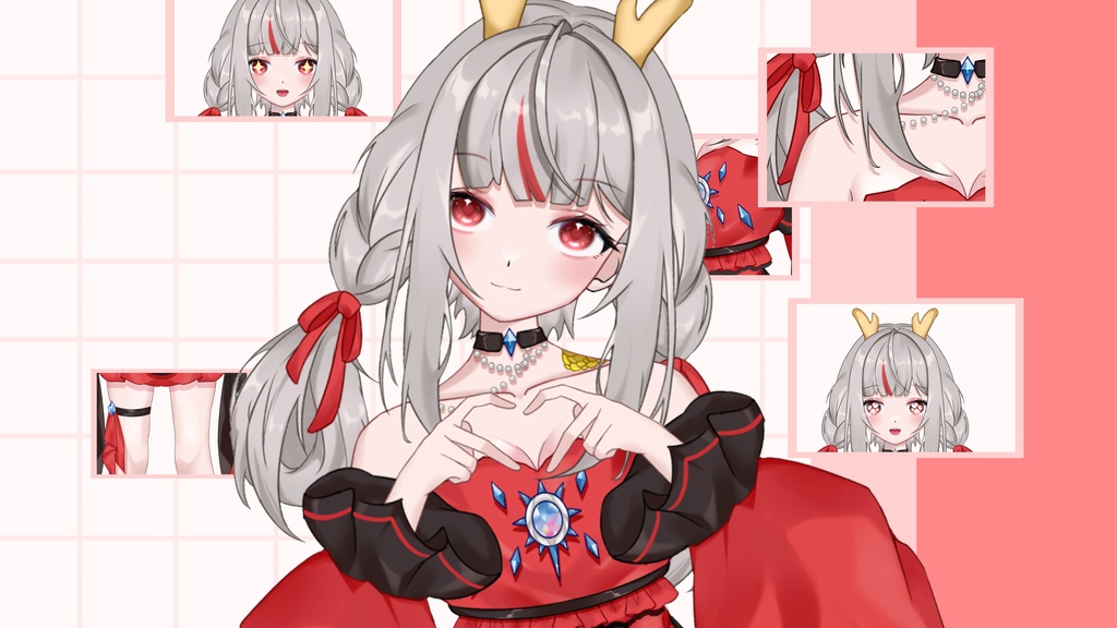 【live2dモデル】可愛い辰竜ちゃん【VTS対応】