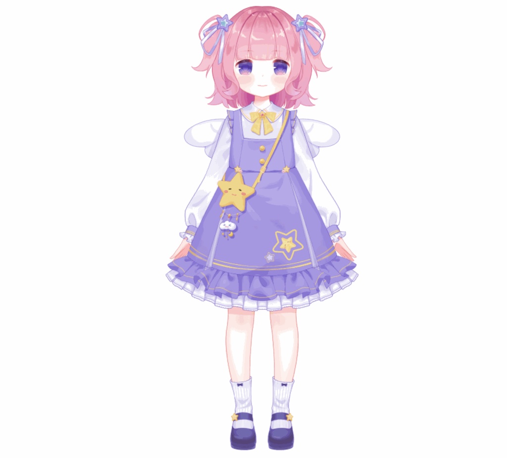 【Live2Dモデル】ピンク毛ロリ天使【VTS対応】