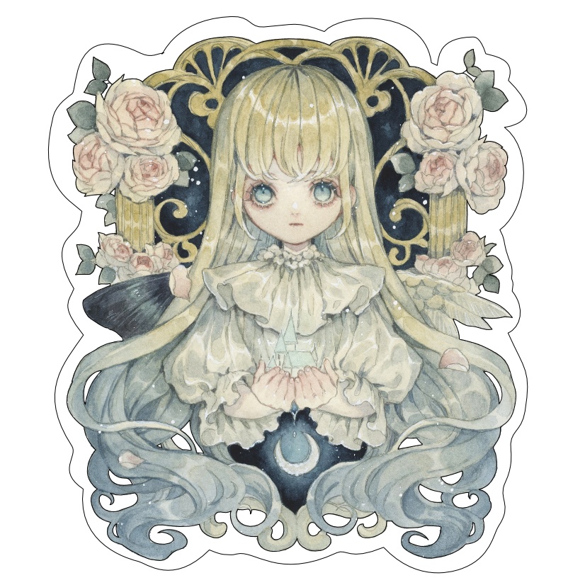 「肖像」ステッカー