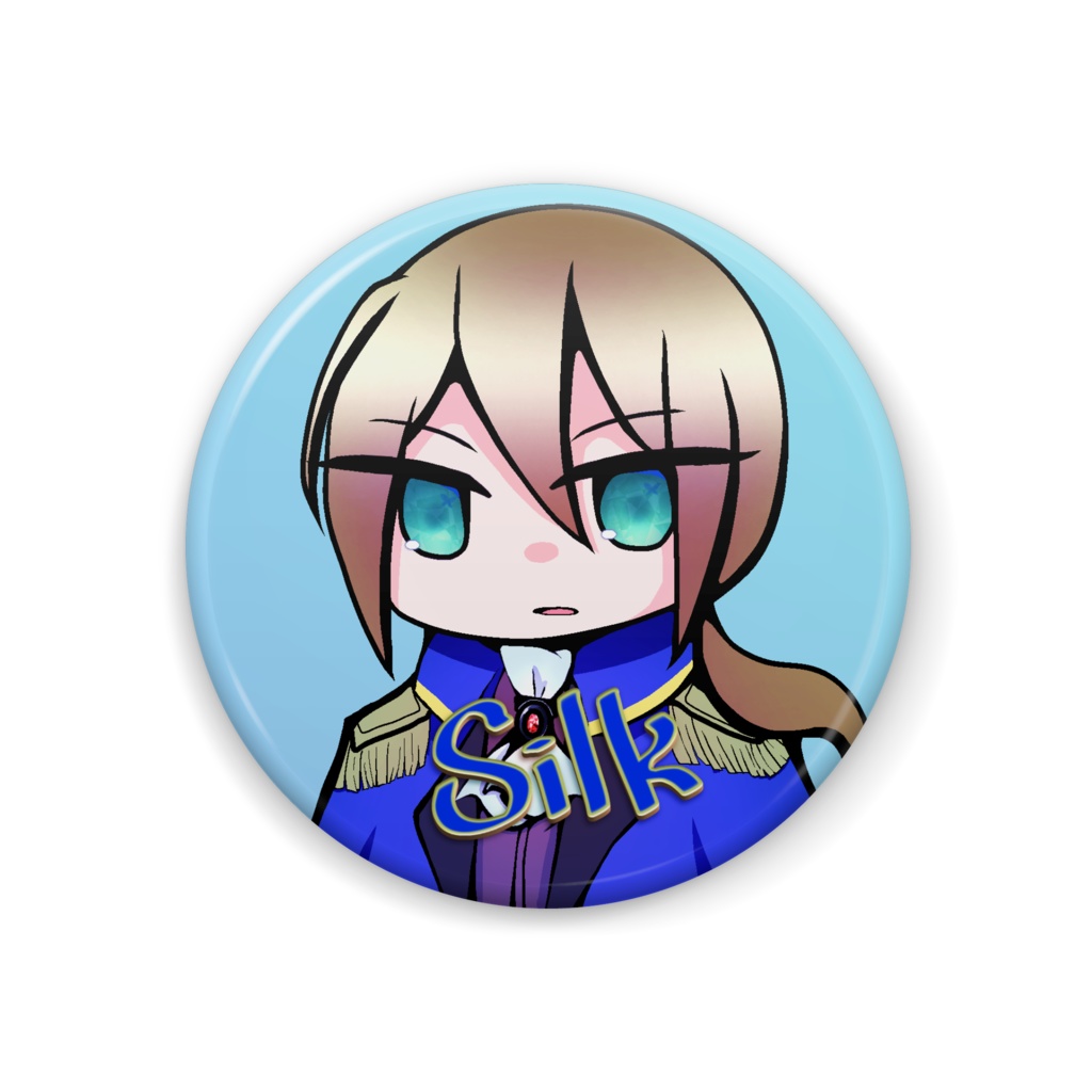 シルクさん缶バッジ