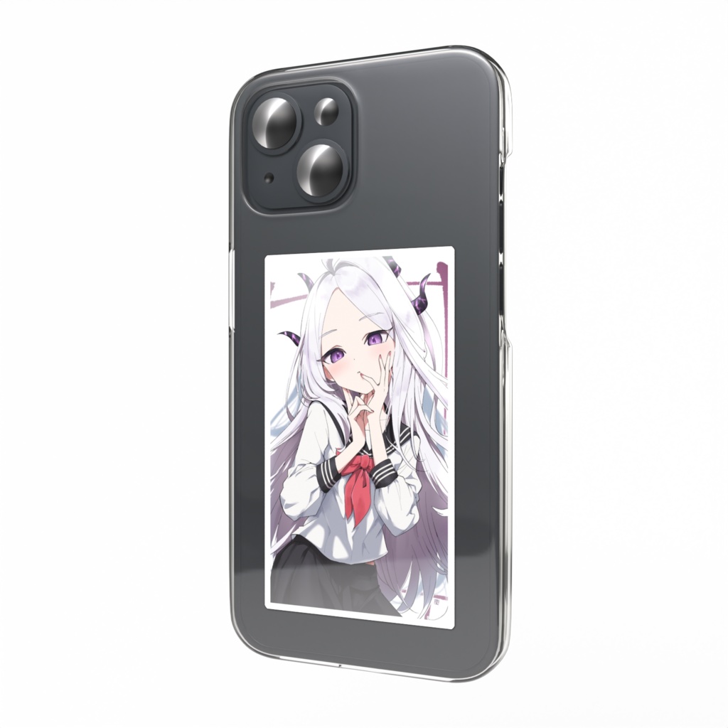 【ブルアカ】 セーラー服ヒナ スマホステッカー