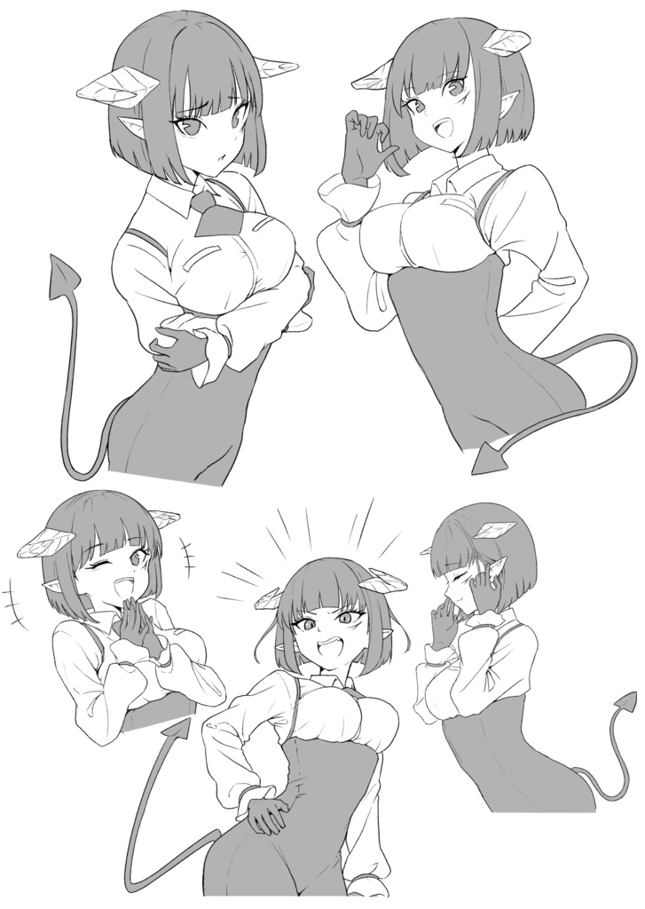 筆まか勢〜ラフ画から学ぶ、魅力的なキャラクターの魅せ方 〜vol.2 ※エロ有