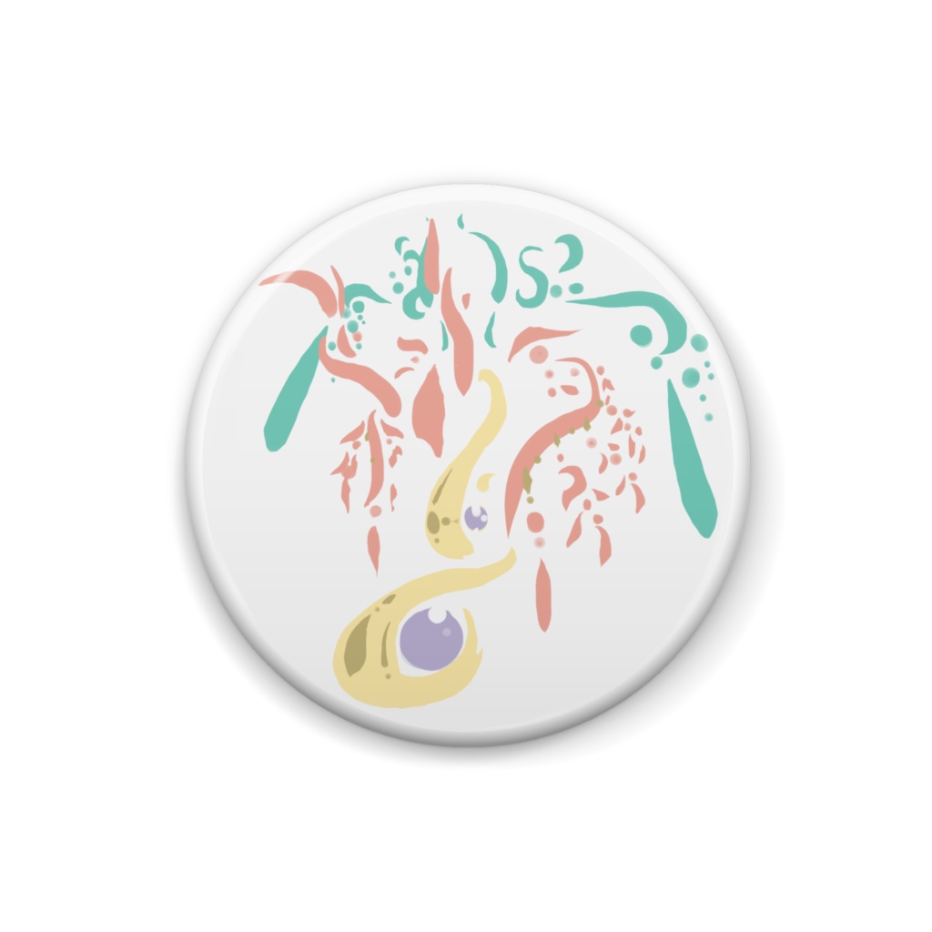 月の呼び声＿新月　缶バッジ