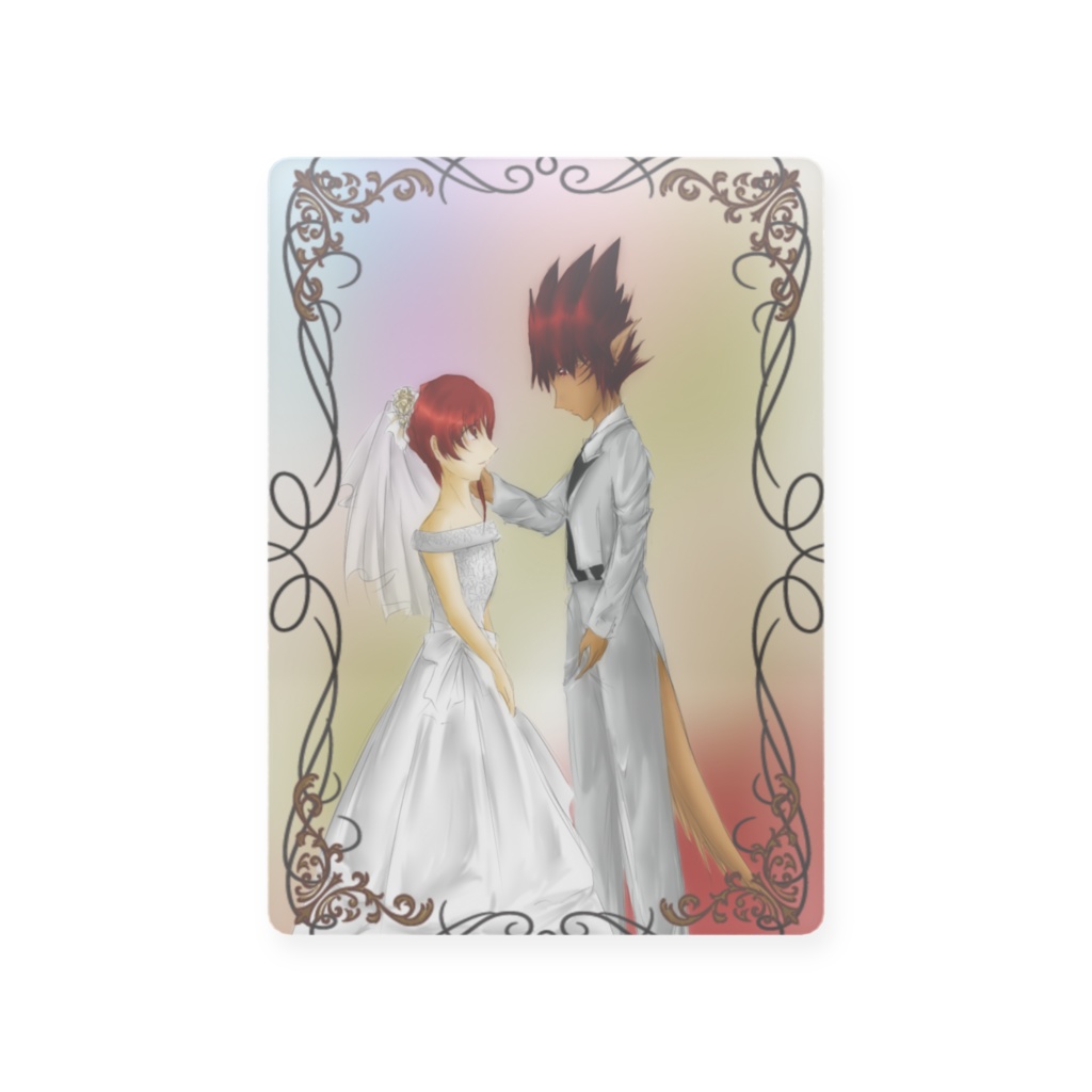 Likilia　ウェディングプラスチックカード　ドルゾ＆ローシャ