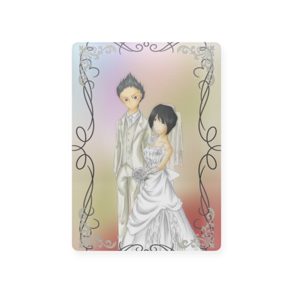 Likilia ウェディングプラスチックカード アレネド&ディルセナ