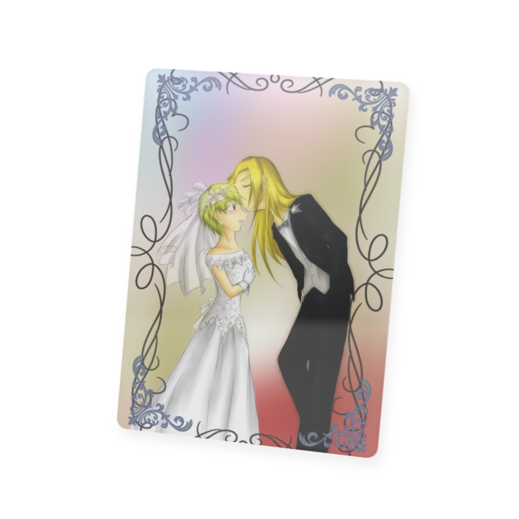 Likilia ウェディングプラスチックカード ランド&アーク