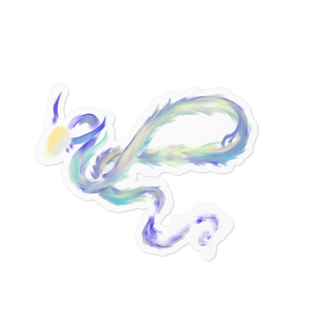 月の呼び声＿弓張月　ステッカー