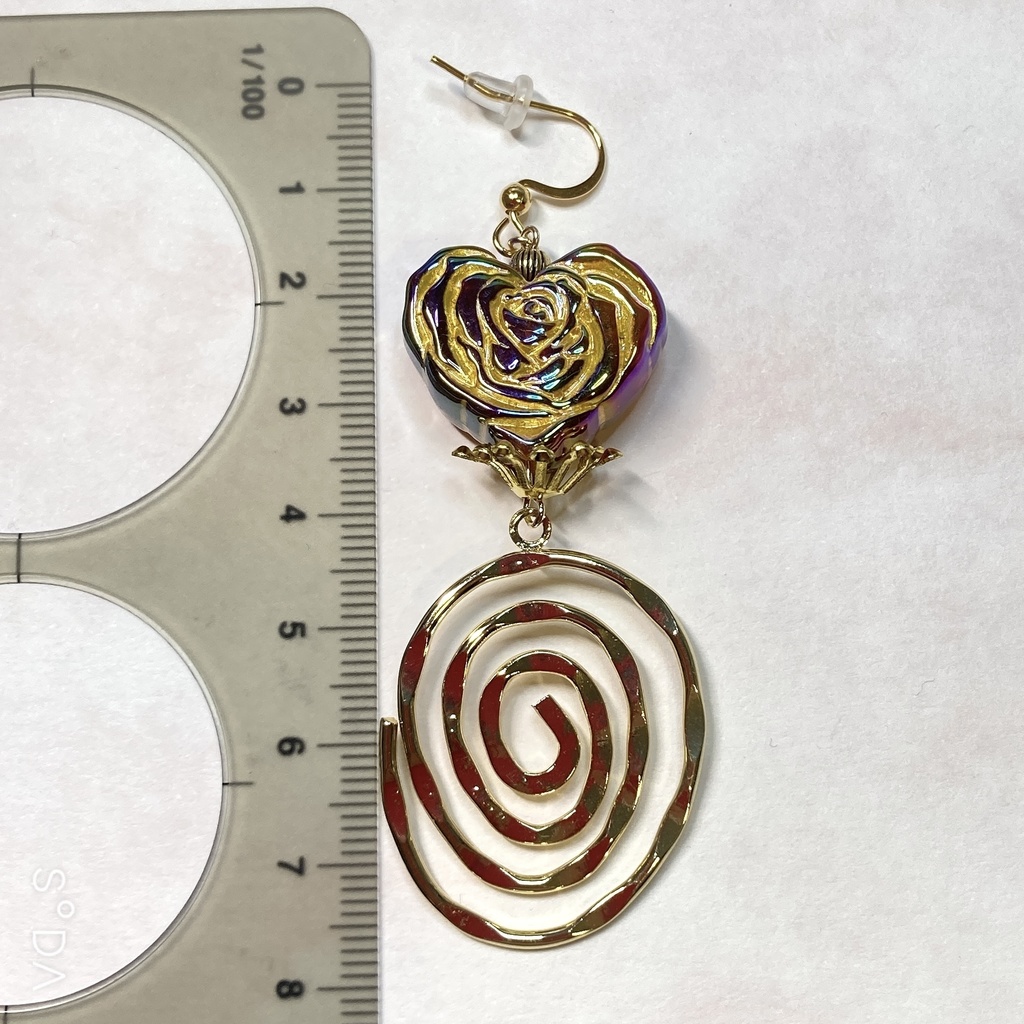 古い面の概念🌀🌀ピアス