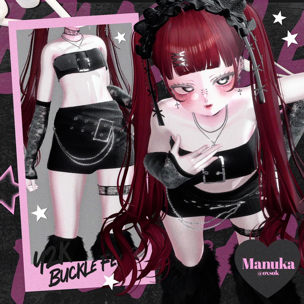 ꒰ঌ Y2k Buckle Fever ໒꒱