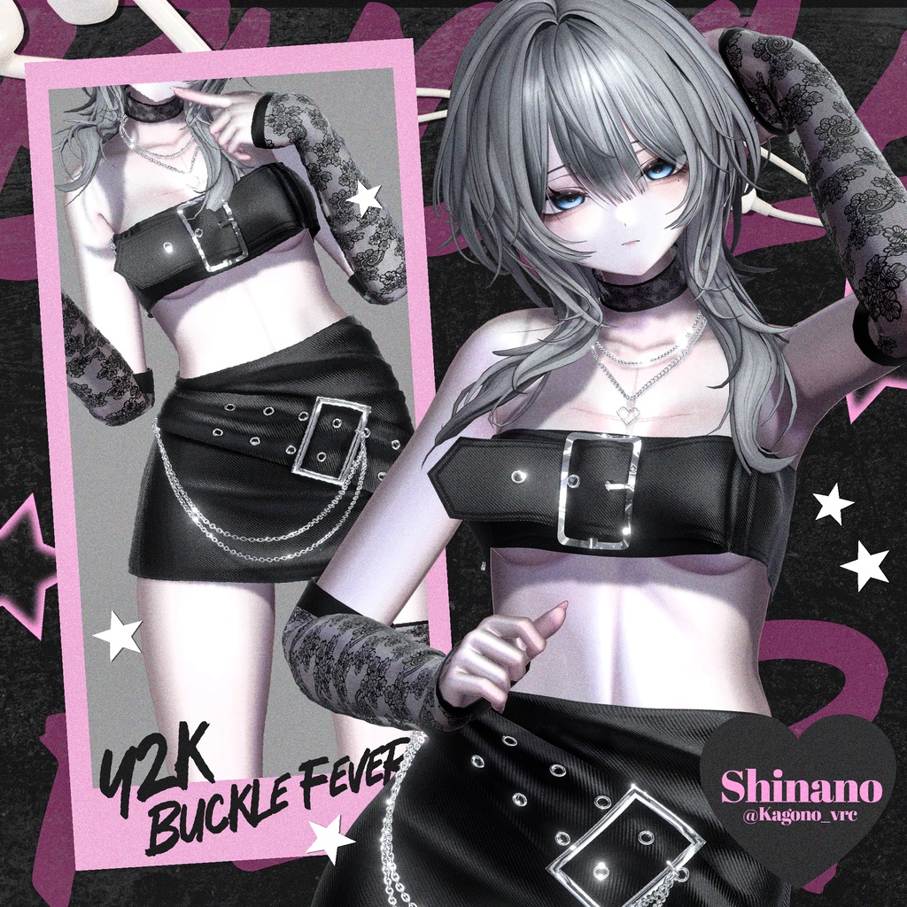 ꒰ঌ Y2k Buckle Fever ໒꒱