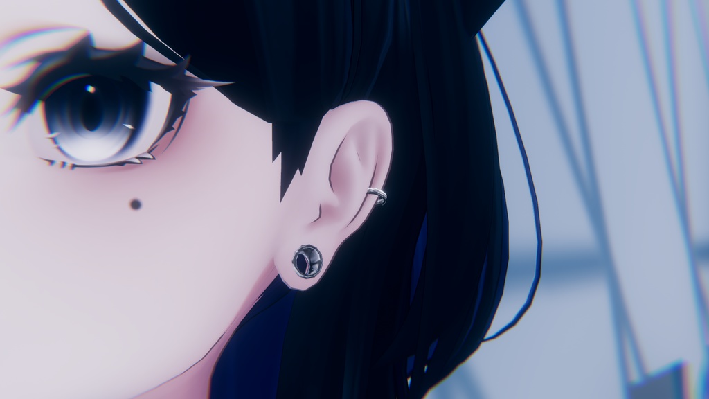 『 Free Size 』 3連リングイヤーカフ TRIPLE LING EAR CUFF『 Lasyusha MA対応 』