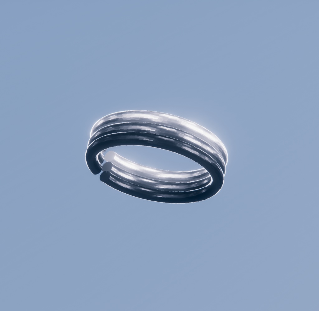 『 Free Size 』 ３連リングイヤーカフ TRIPLE LING EAR CUFF『 Lasyusha MA対応 』
