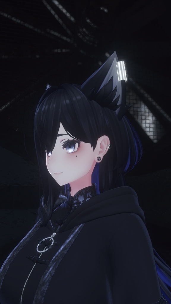 『 Free Size 』 2連クロスリングイヤーカフ DOUBLE CROSS LING EAR CUFF『 Lasyusha MA対応 』