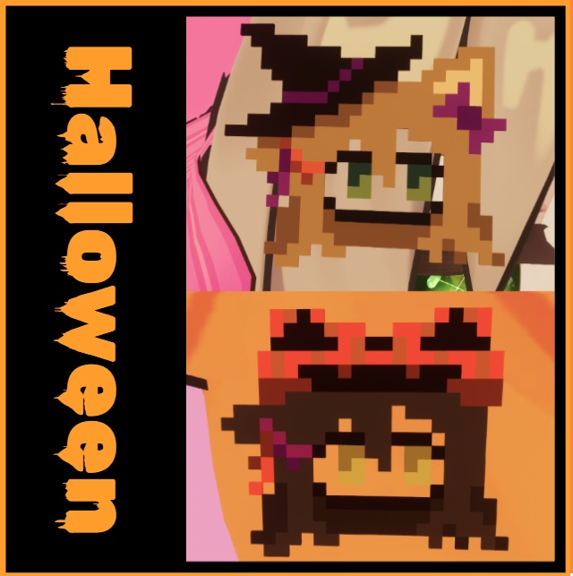 半額セール中!🎃ハロウィン風キプフェル似顔絵アクセサリー🎃Free Size