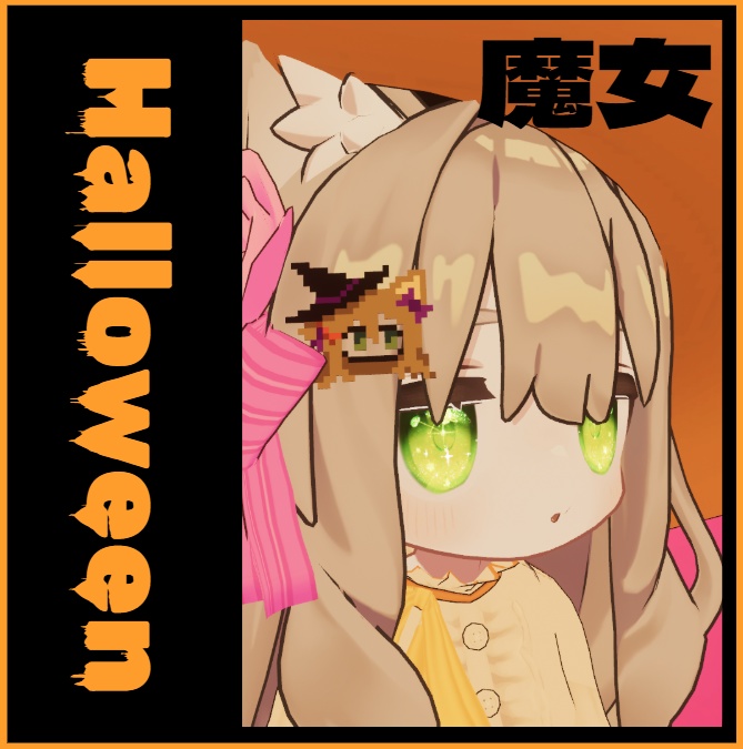 🎃ハロウィン風キプフェル似顔絵アクセサリー🎃Free Size
