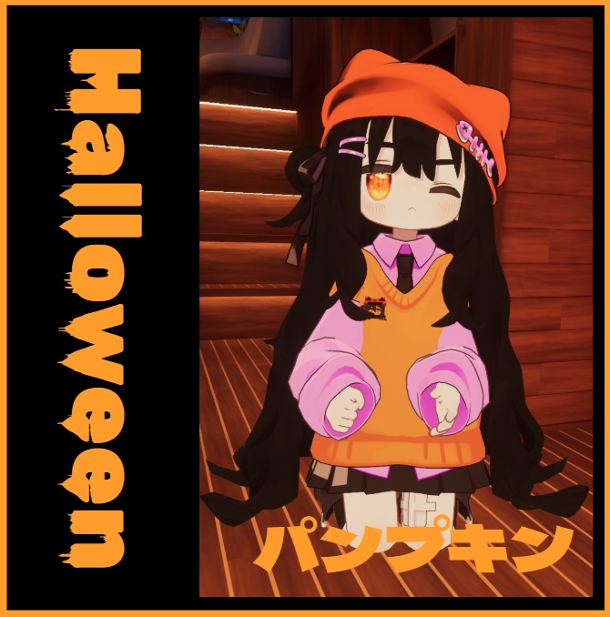 🎃ハロウィン風キプフェル似顔絵アクセサリー🎃Free Size