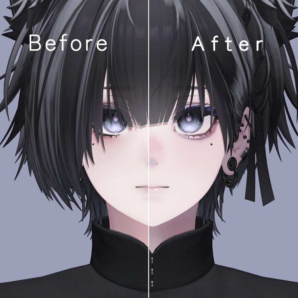 【泣夜専用】Lucent Veil Makeup