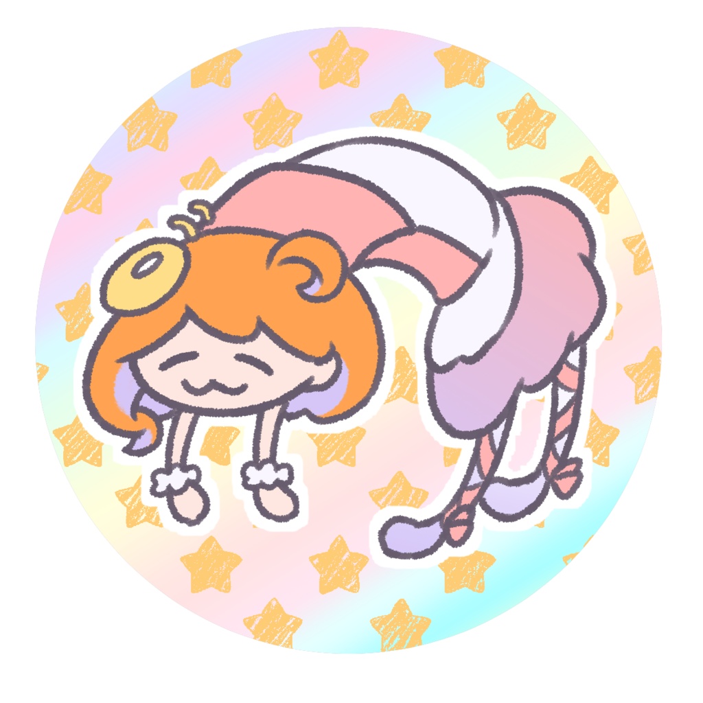 ゼロかせいちゃんオーロラ缶バッジ