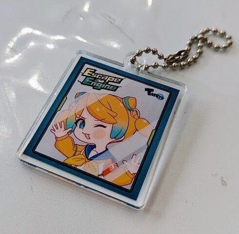 【受注生産】「Escape Engine」ハルカ アクリルキーホルダー